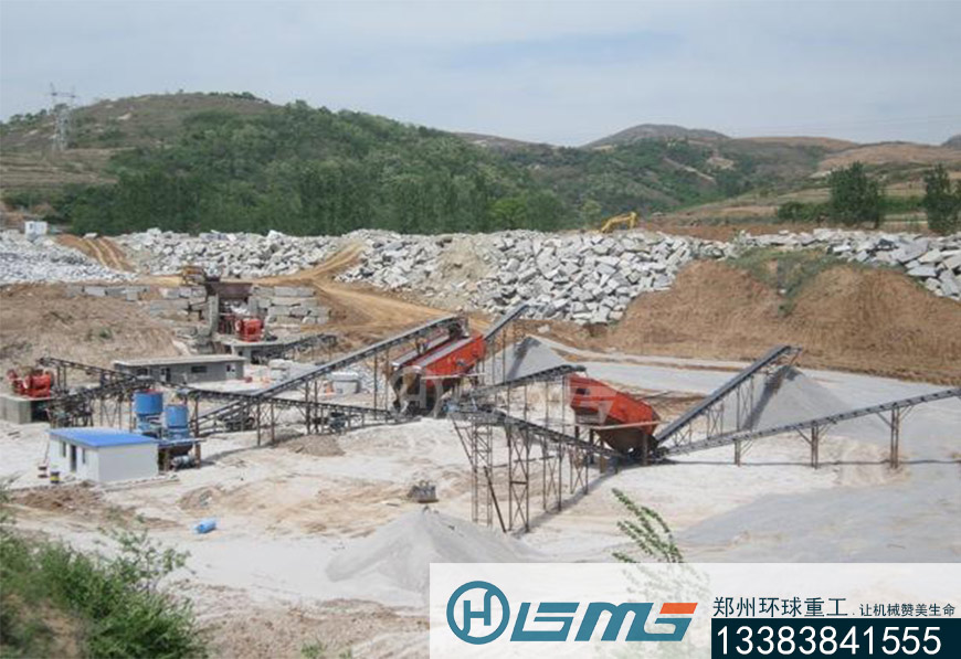 环球重工砂石骨料生产线成功在杭州投产